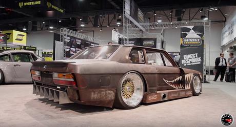 Rusty Slammington. Un BMW E28 algo diferente.