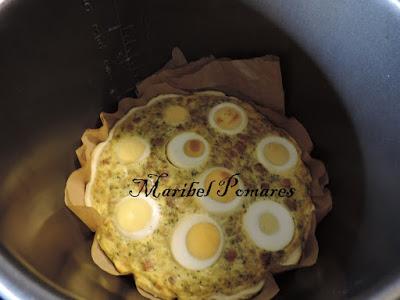 Quiche de brocoli, huevo y jamón de pavo. Quiche de brocoli, huevo y jamón de pavo.