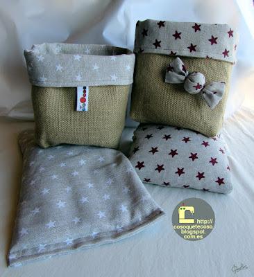 Un par de cojines de semillas Un par de cojines de semillas