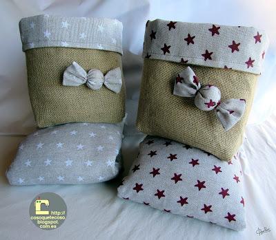 Un par de cojines de semillas Un par de cojines de semillas