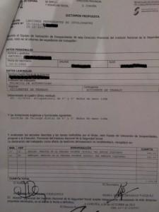 Accidente de trabajo. Indemnización ridícula #accidente de trabajo
