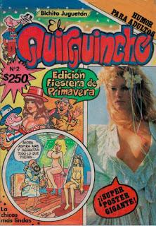 Revistas con Comics Picarescos en Chile