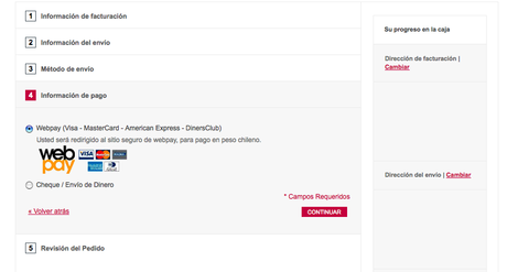 Pago con Webpay E-commerce