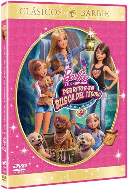 Ya a la venta en DVD 'Barbie y sus hermanas en una aventura de perritos', dirigida por Andrew Tan.