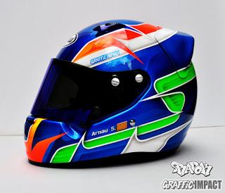 Arai ck6 aerografiado