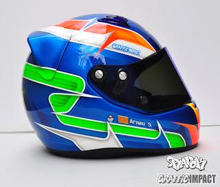 Arai ck6 aerografiado