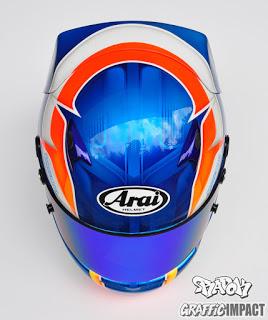 Arai ck6 aerografiado