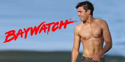 N. Dobrev y Ashley Benson, Dwayne Johnson y Zac Efron en Baywatch N. Dobrev y Ashley Benson, Dwayne Johnson y Zac Efron en Baywatch