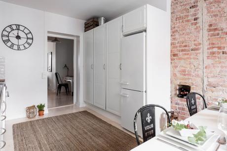 Trío de ases: Estilo nórdico, industrial y romántico en 65m2 Trío de ases: Estilo nórdico, industrial y romántico en 65m2