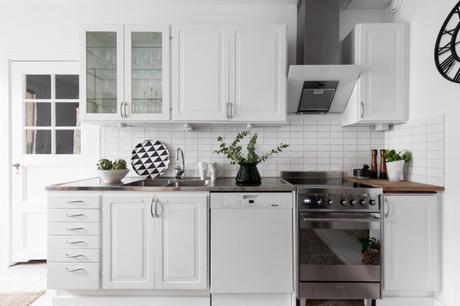 Trío de ases: Estilo nórdico, industrial y romántico en 65m2 Trío de ases: Estilo nórdico, industrial y romántico en 65m2