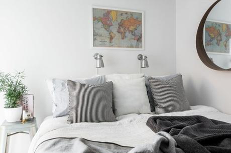 Trío de ases: Estilo nórdico, industrial y romántico en 65m2 Trío de ases: Estilo nórdico, industrial y romántico en 65m2