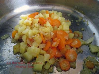 Otra manera de comer garbanzos con espinacas