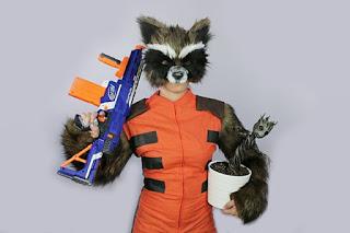 Disfraz de Rocket Raccoon Ccasero y Barato