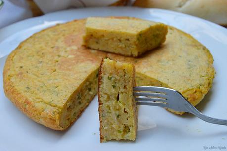 Tortilla salada de pan