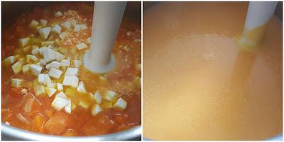 CREMA DE CALABAZA Y NARANJA CREMA DE CALABAZA Y NARANJA