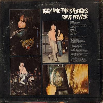 Iggy and the Stooges -Raw power Lp 1973