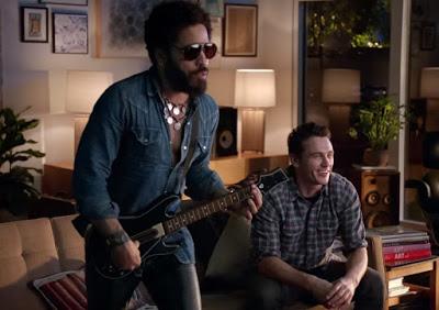 Lenny Kravitz y James Franco se lo pasan en grande con 'Guitar Hero Live' Lenny Kravitz y James Franco se lo pasan en grande con 'Guitar Hero Live'