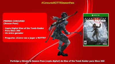 Concurso Rise of the Tomb Raider Season Pass Xbox 360