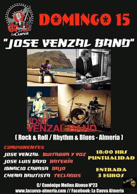 Jose Venzal Band - 15/11/2015 - La Cueva (Almería)