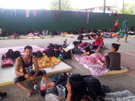 Costa Rica presta asistencia humanitaria a migrantes cubanos Cubanos-CNE-albergue-3