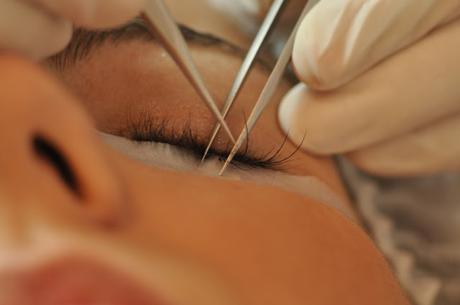 Probando las extensiones de pestañas en Lovely Lashes lovely lashes, extensiones de pestañas