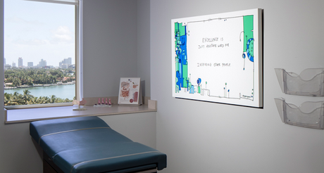 Creatividad visual en los pasillos Creatividad visual en los pasillos