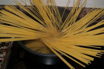 spaguetti con setas paso 1 spaguetti con setas paso 1