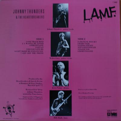 Johnny Thunders & the heartbreakers - L.A.M.F (Revisited) Lp 1977 1984