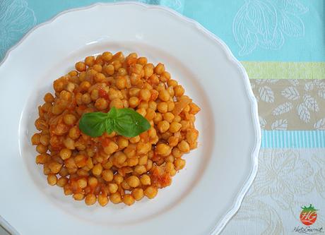 RECETA: Garbanzos fritos con tomate