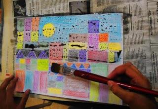 Interpretando una obra de Paul Klee ( primera parte )