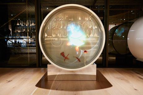 Diseño e interiorismo de una tienda de pigmento y artes de Tokio