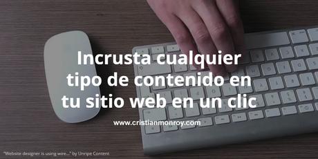 Incrusta cualquier tipo de enlace en tu sitio web en un clic Incrusta cualquier tipo de enlace en tu sitio web en un clic