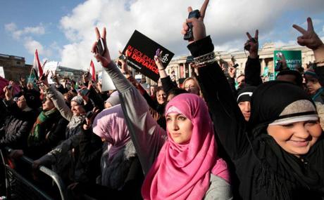 Protesta durante la Primavera Árabe (2011)