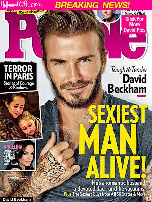 David Beckham, el hombre más sexy del mundo