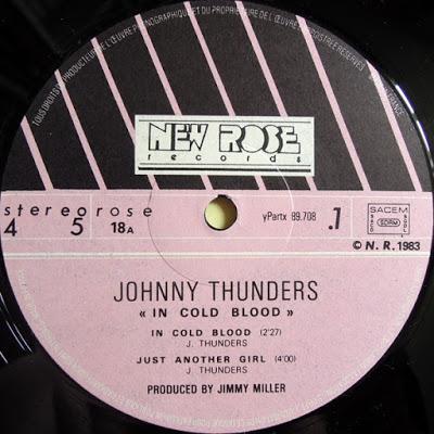 Johnny Thunders -In cold blood Mlp 1986