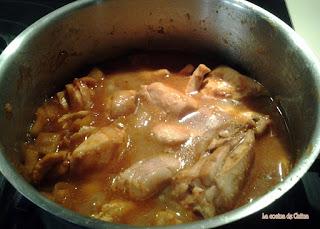 Pollo al curry Pollo al curry