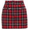 Filles à papa plaid wool mini skirt Kurt Cobain: Your style has no match!