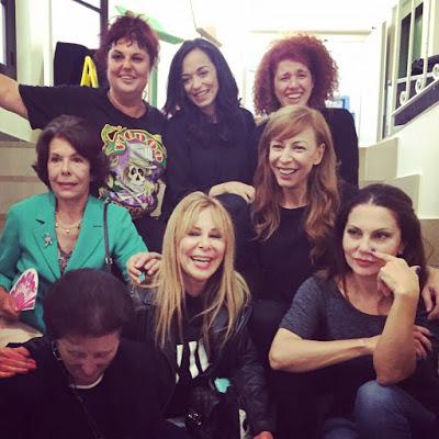 Ana Obregón, Elisa Matilla, Tete Delgado y Fabiola Toledo en Marta García Esteticistas