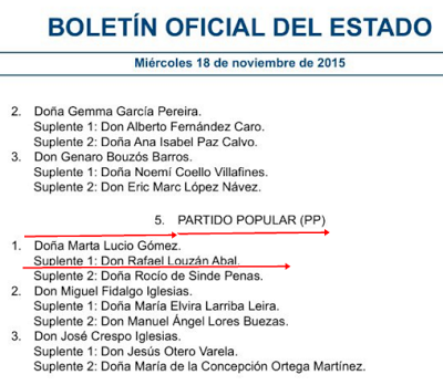 ¿Busca Louzán el ser aforado con su extraña suplencia en la candidatura al Senado?