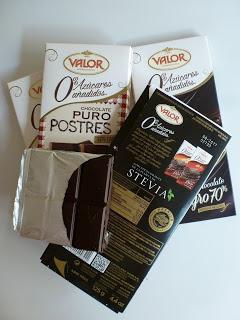 Tarta para Paris con Stevia (Sin Azúcar) Chocolates Valor