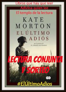 Ganadores Sorteo El último adiós de Kate Morton