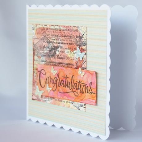 Tarjeta “Congratulations”