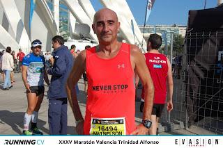 CRÓNICA XXXV MARATÓN DE VALENCIA: No pudo ser...