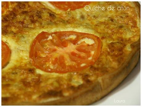 QUICHE DE ATÚN QUICHE DE ATÚN