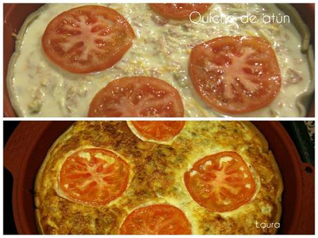 QUICHE DE ATÚN QUICHE DE ATÚN