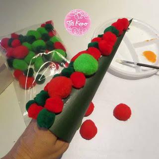 Tía Keko y manualidades con niños y pompones manualidades con niños y pompones