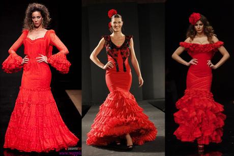8 básicos para un perfecto fondo de armario de flamenca Vestidos de flamenca básicos rojos
