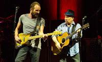 Paul Simon & Sting 02 Arena, Londres 04-15- 2015