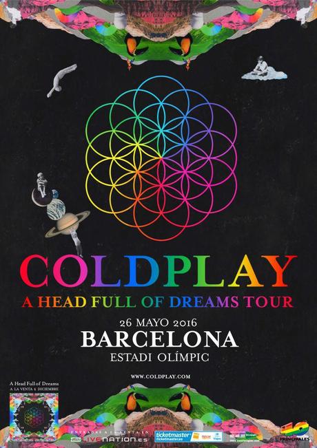 ¡Coldplay actuará el 26 de mayo en Barcelona!