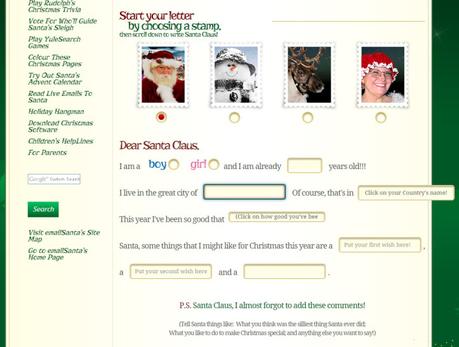 email santa email